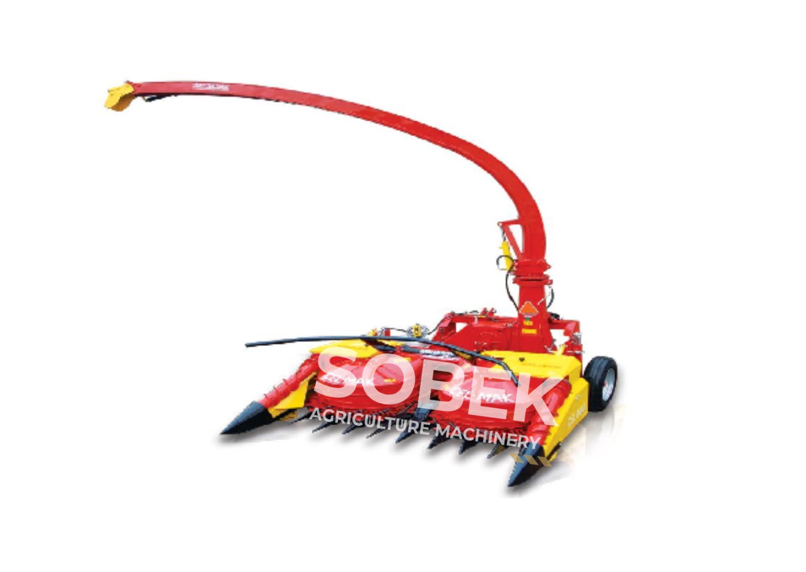 3-Row Independent Row Grass and Corn Silage Machine