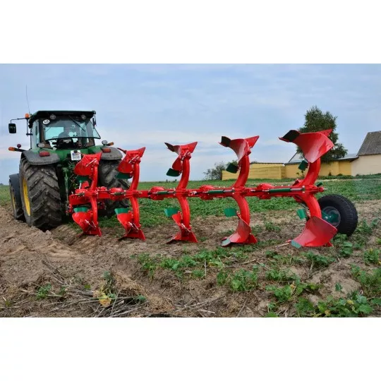 POH - Reversible plow with hydraulic protection